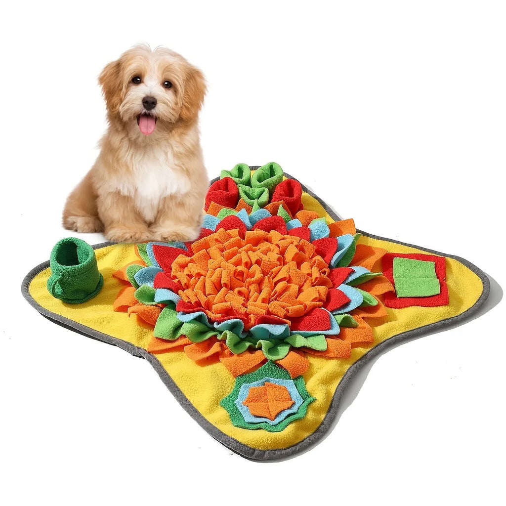 Interactive Snuffle Mat – Puzzle Feeder & Brain Game for Dogs