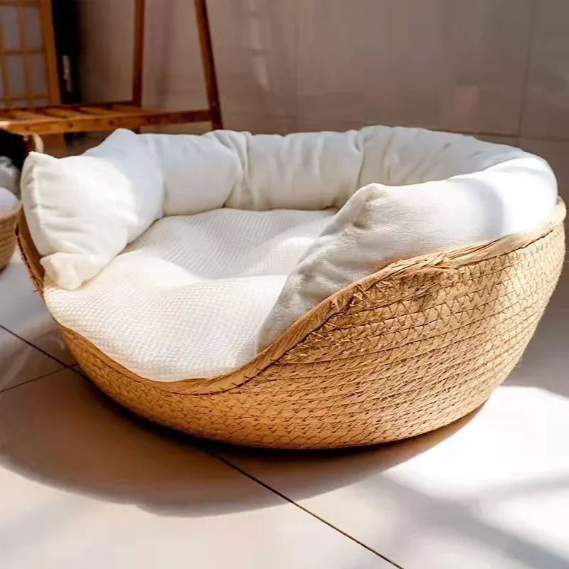 NatureNest™ Woven Cat Lounge 🐱