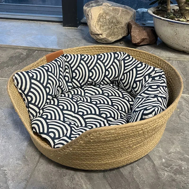 NatureNest™ Woven Cat Lounge 🐱