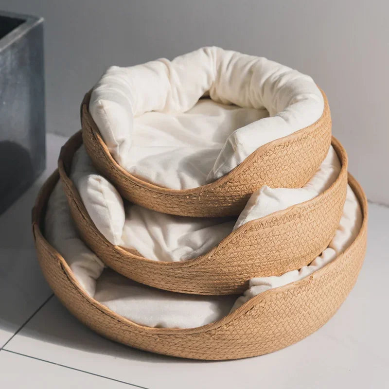 NatureNest™ Woven Cat Lounge 🐱