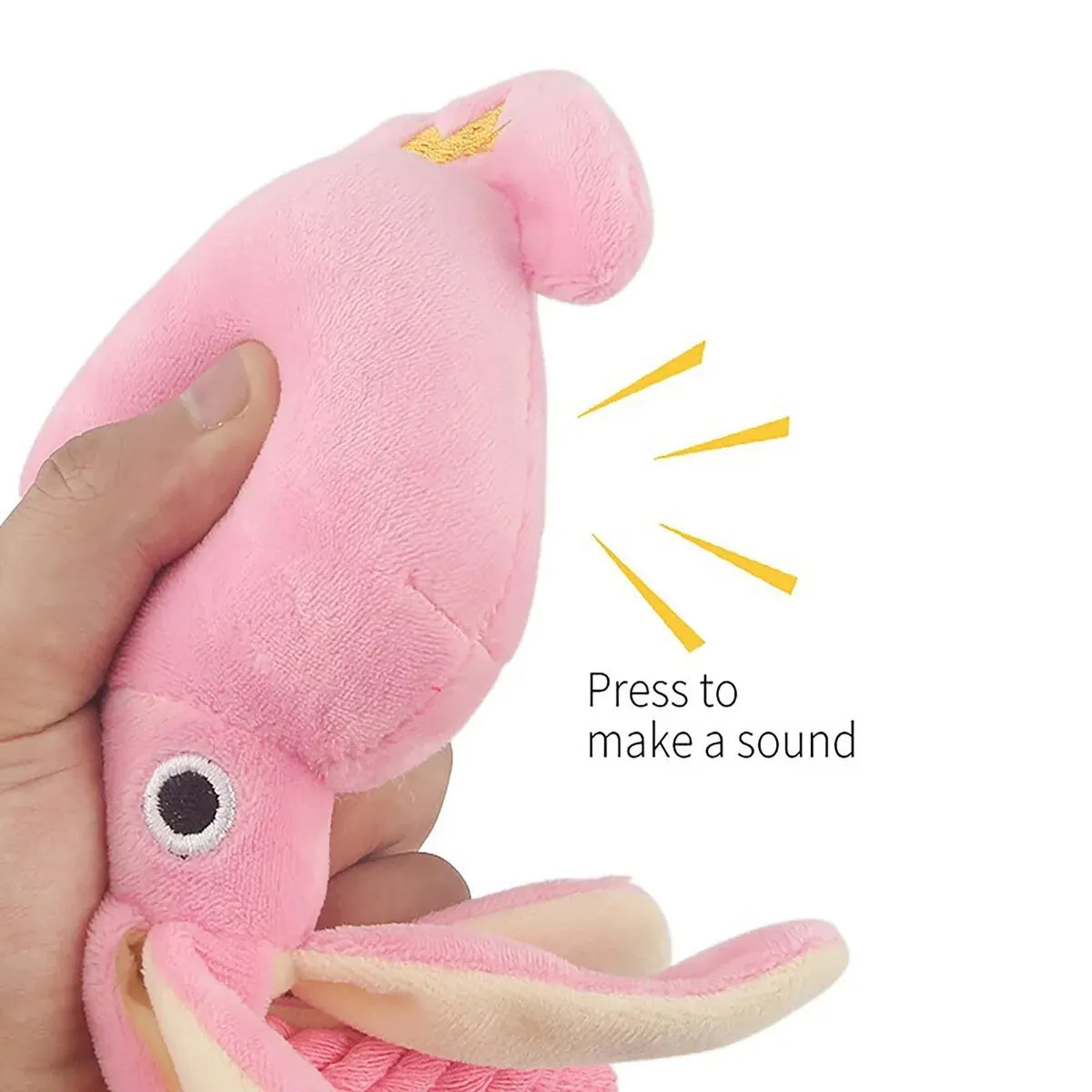 OctoPlay™ Squeaky Rope Plush Toy 🐙