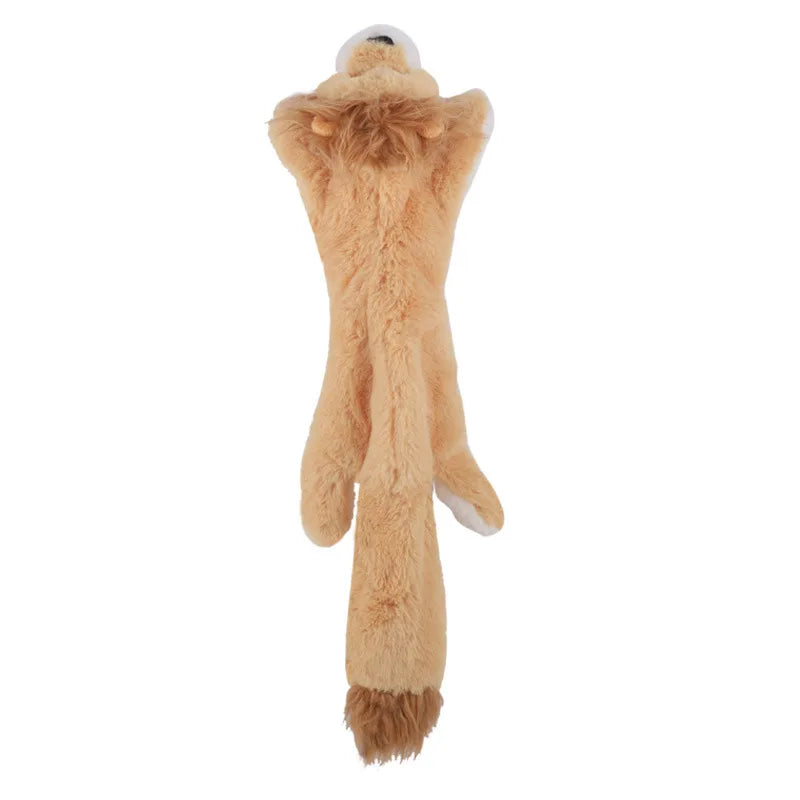 Cute Plush Dinosaur Interactive Toy for Small Dogs