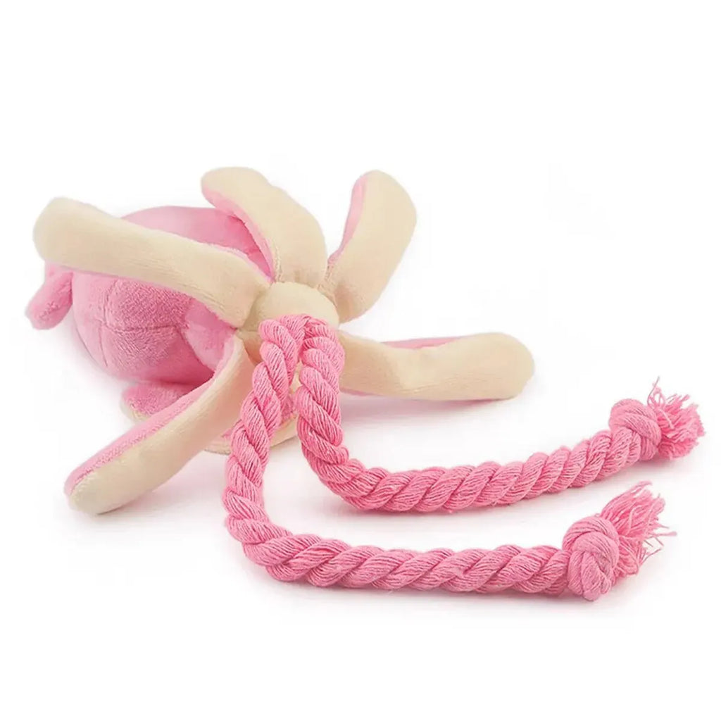 OctoPlay™ Squeaky Rope Plush Toy 🐙