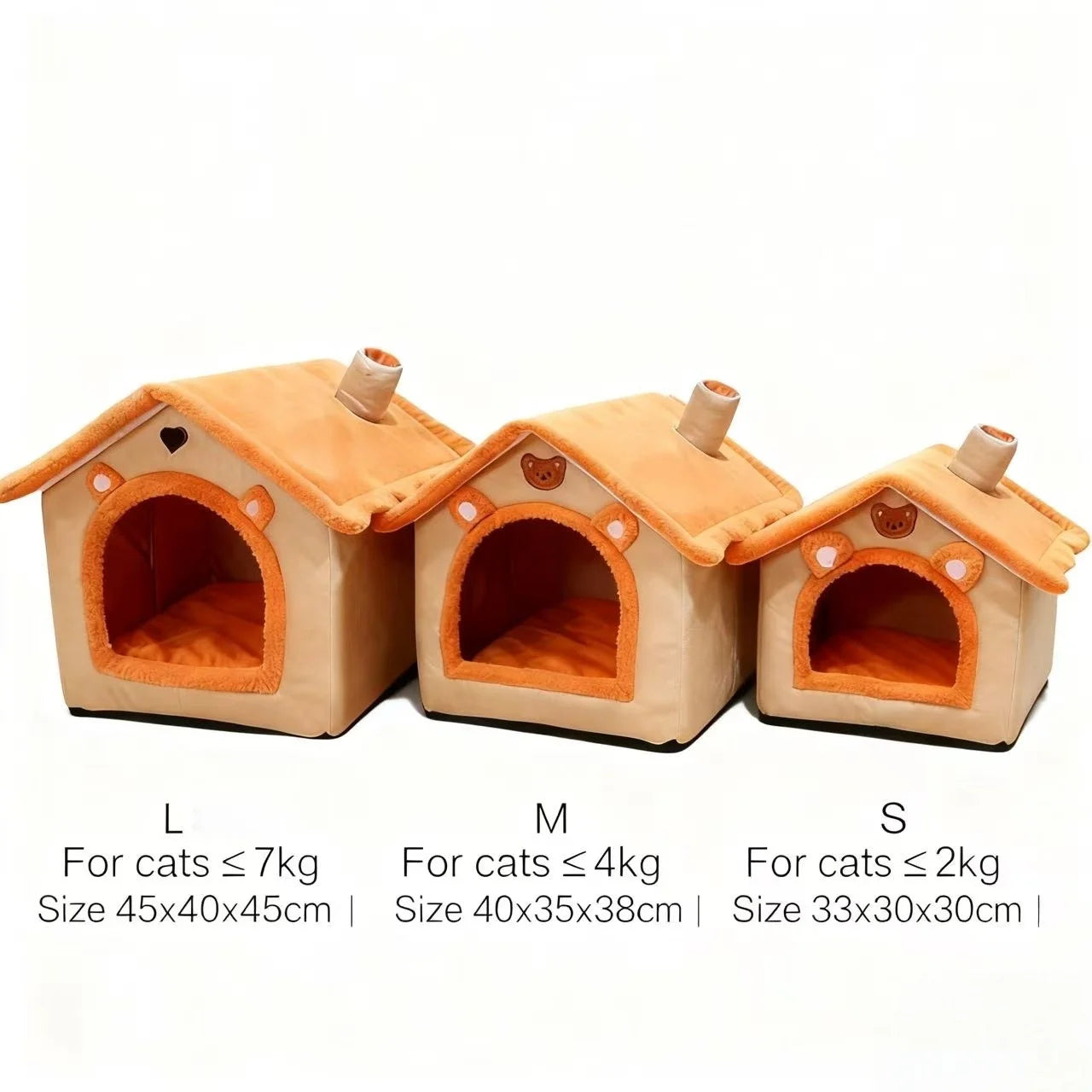 CozyNest™ All-Season Pet House Bed Warm • Soft • Washable • Secure Comfort