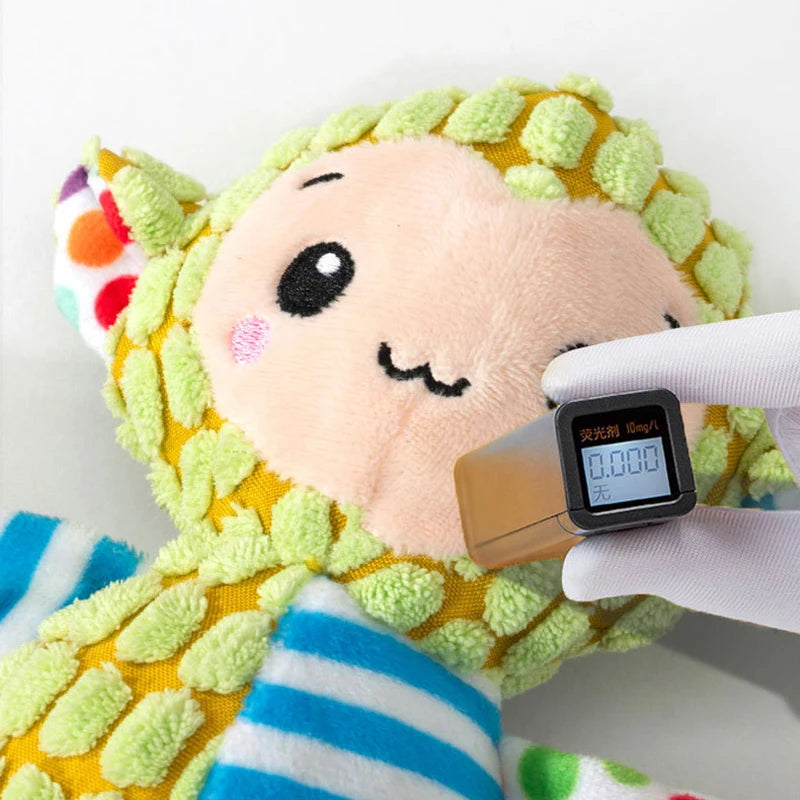 Interactive Squeaky Plush Pet Toy – Bite-Resistant Fun
