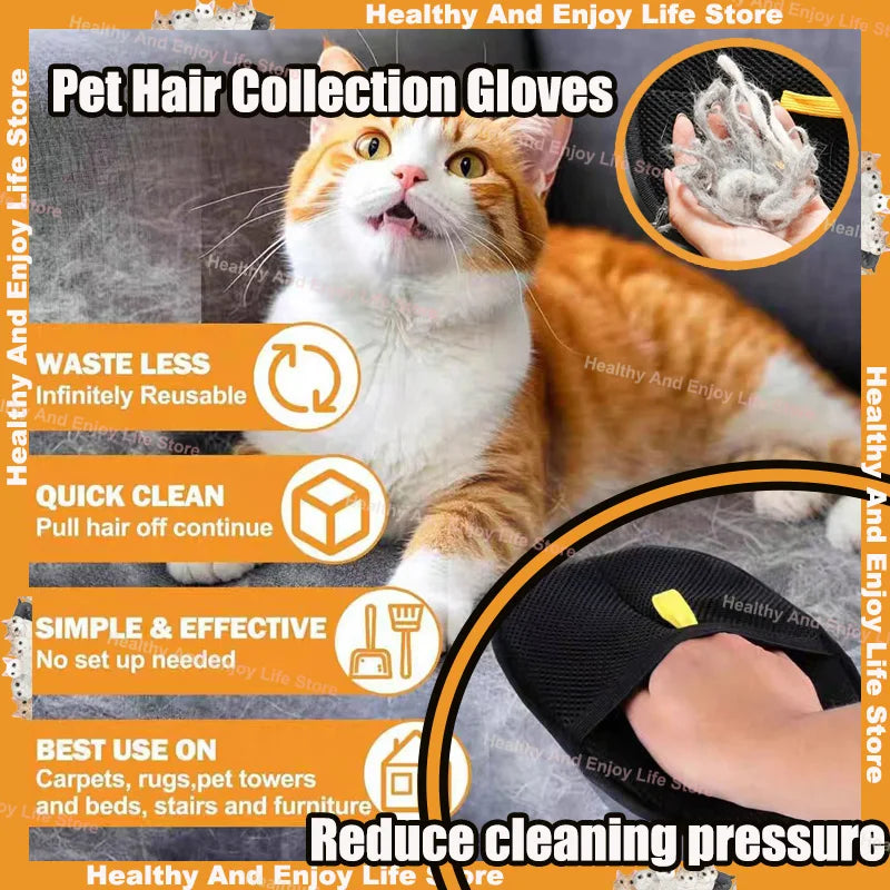 FurSweep™ Grooming Glove 🐾