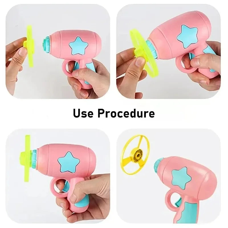 Fun Cat Training Shooter: Interactive Flying Disc Toy