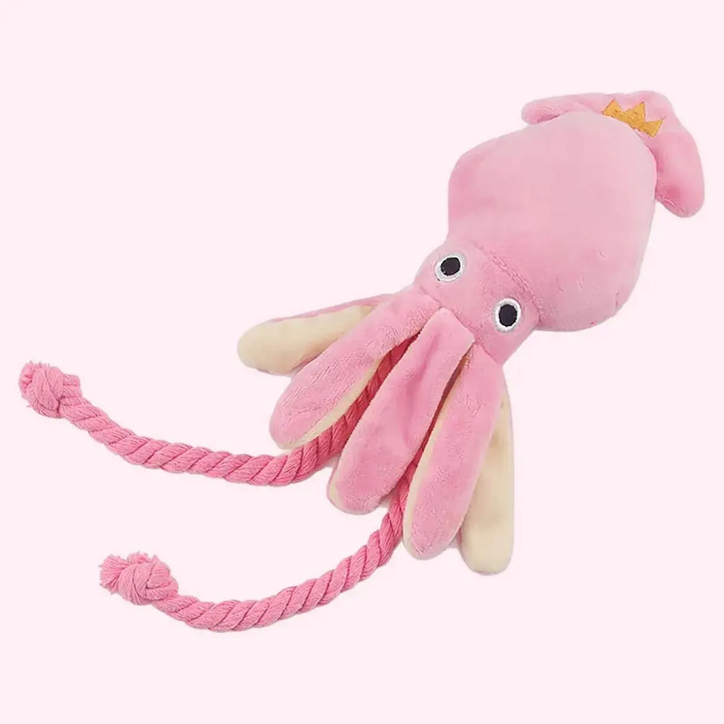 OctoPlay™ Squeaky Rope Plush Toy 🐙