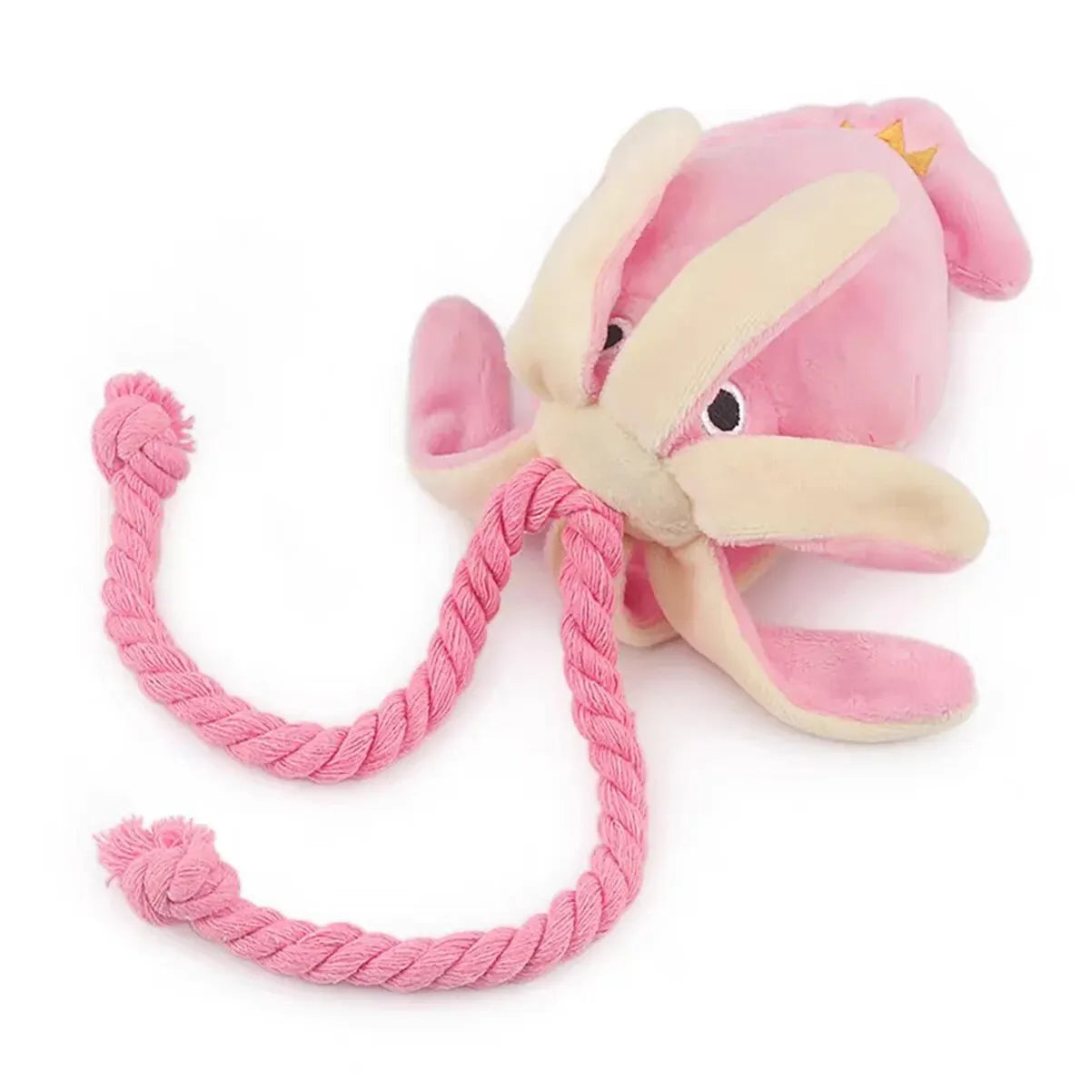 OctoPlay™ Squeaky Rope Plush Toy 🐙