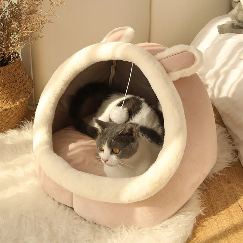 DreamCave™ Cozy Cat Bed 🐱