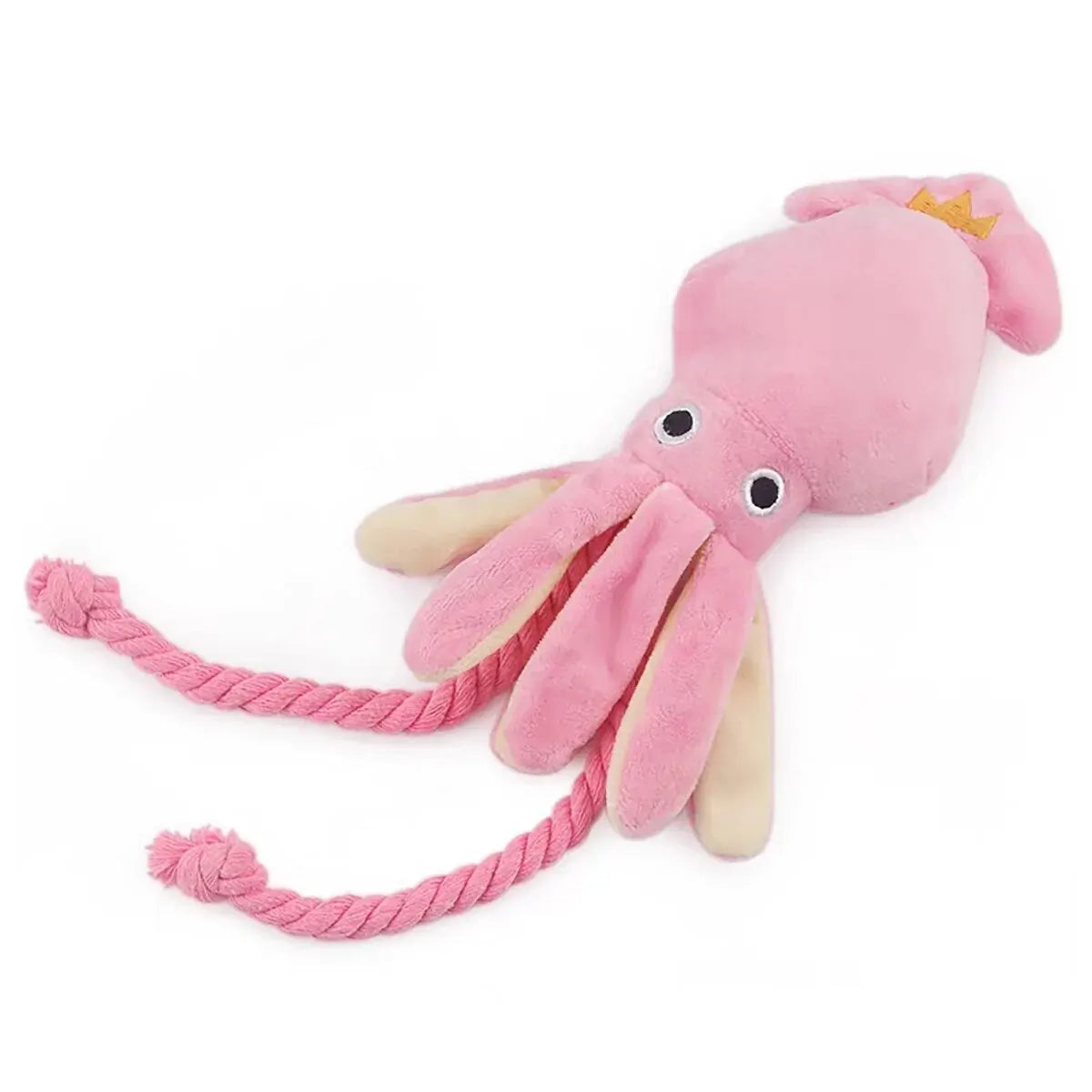 OctoPlay™ Squeaky Rope Plush Toy 🐙
