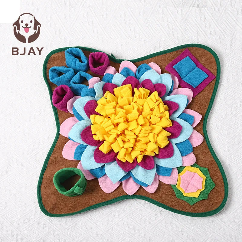 Interactive Snuffle Mat – Puzzle Feeder & Brain Game for Dogs